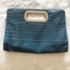 Turquoise clutch